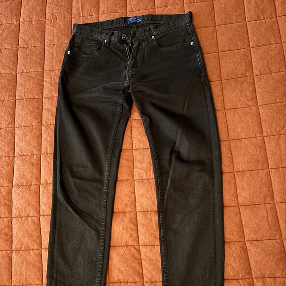 Zara Man Size 30 Black Jeans Slim Fit - Picture 1 of 5
